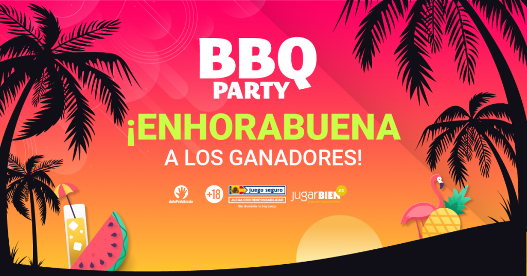 Ganadores de la BBQ party