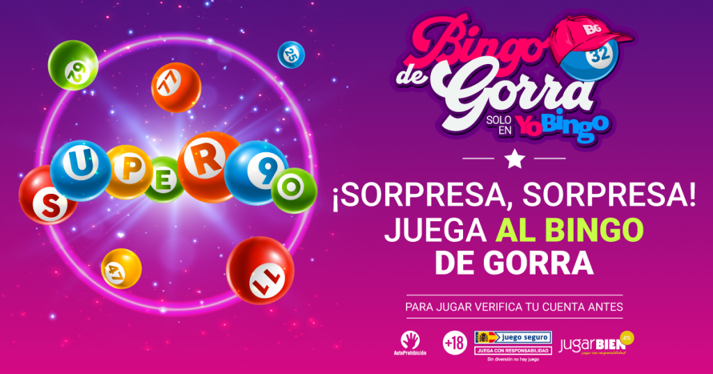 ¡En YoBingo, juega al bingo de gorra!