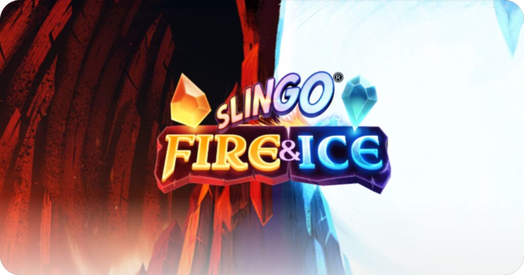 Banner promocional del juego Slingo Fire & Ice