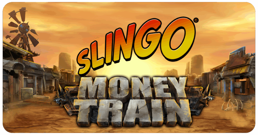 Imagen del desierto la Slot Slingo Money Train