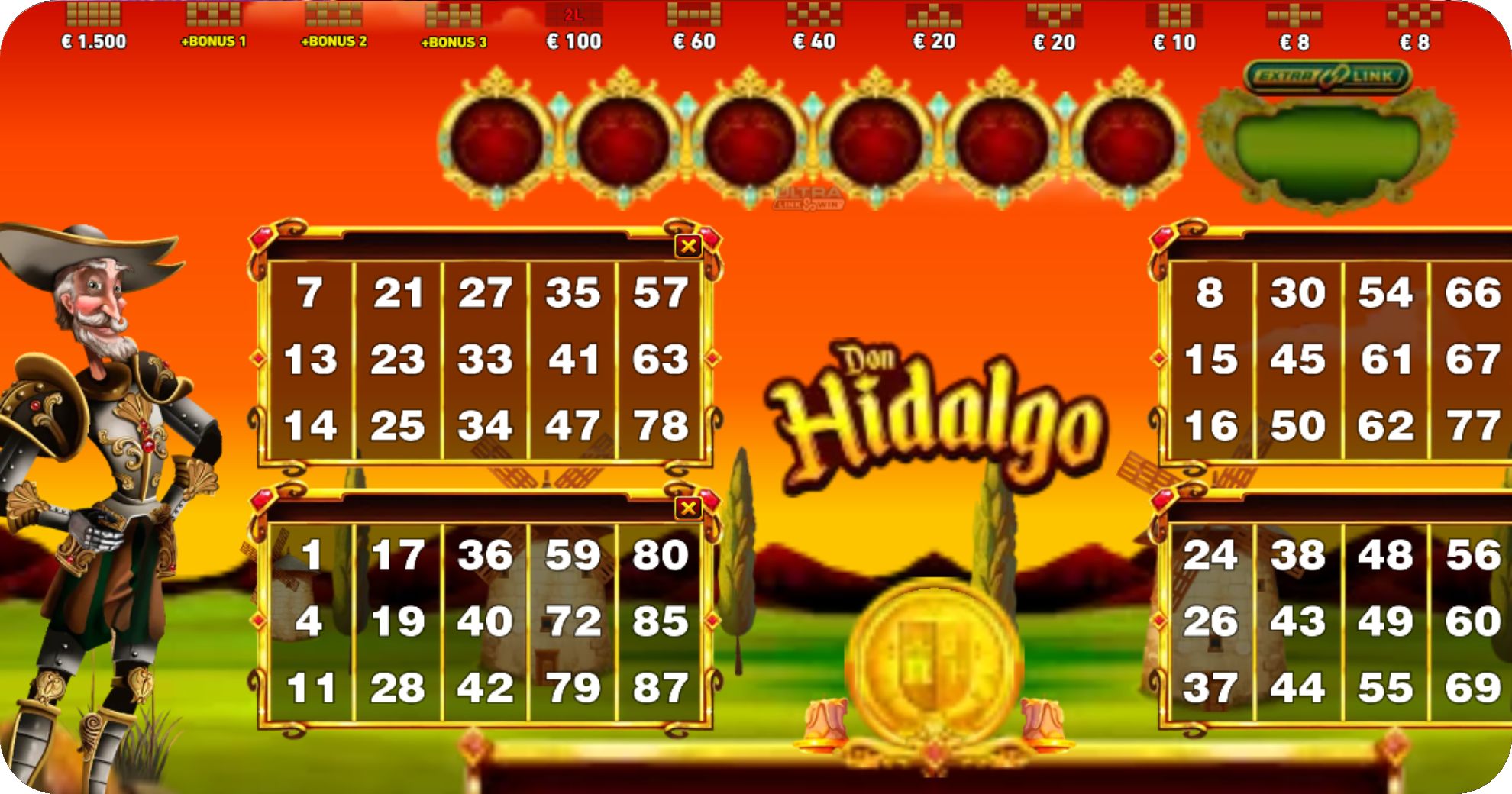 Don Hidalgo Ultra Link&Win: cómo jugar, RTP, premios y bonos