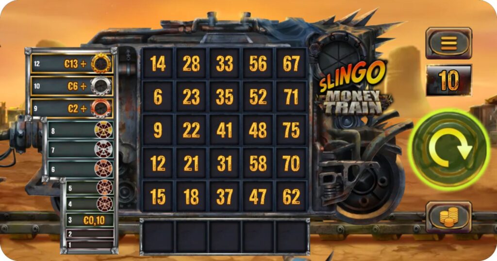 Imagen del juego Slingo Money Train