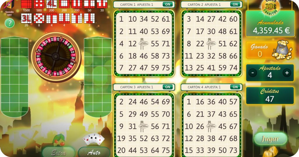 VideoBingo de Bingo Las Vegas