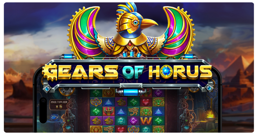 Portada de la tragaperras Gears of Horus