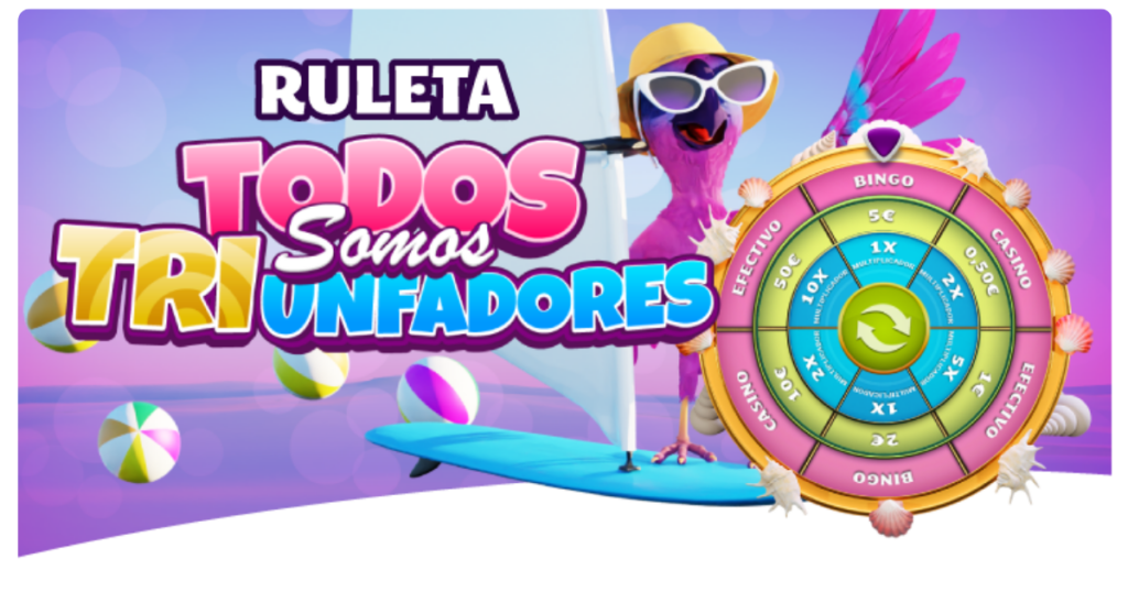 Portada de la Ruleta TST de YoBingo