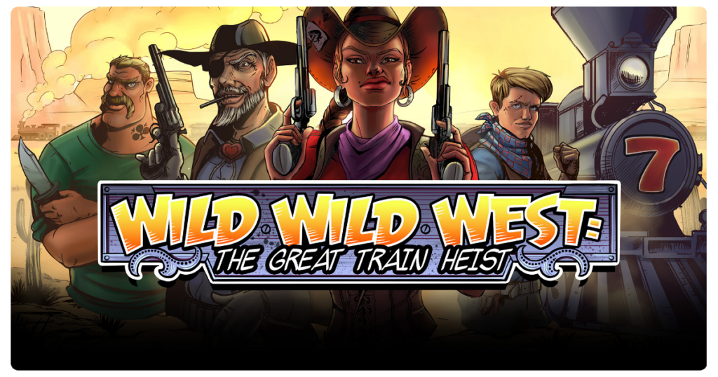 Portada de la tragaperras Wild Wild West de NetEnt