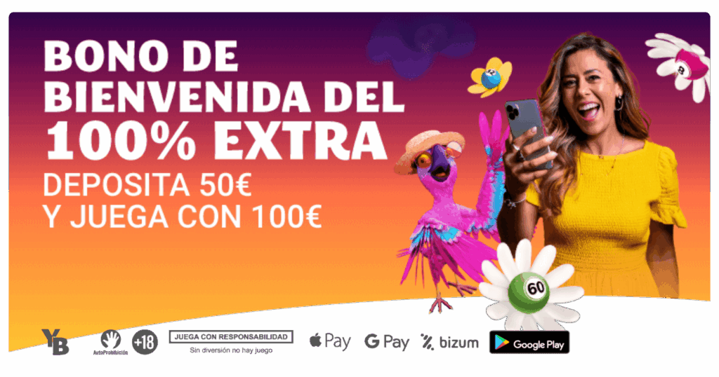 Bono de bienvenida yobingo