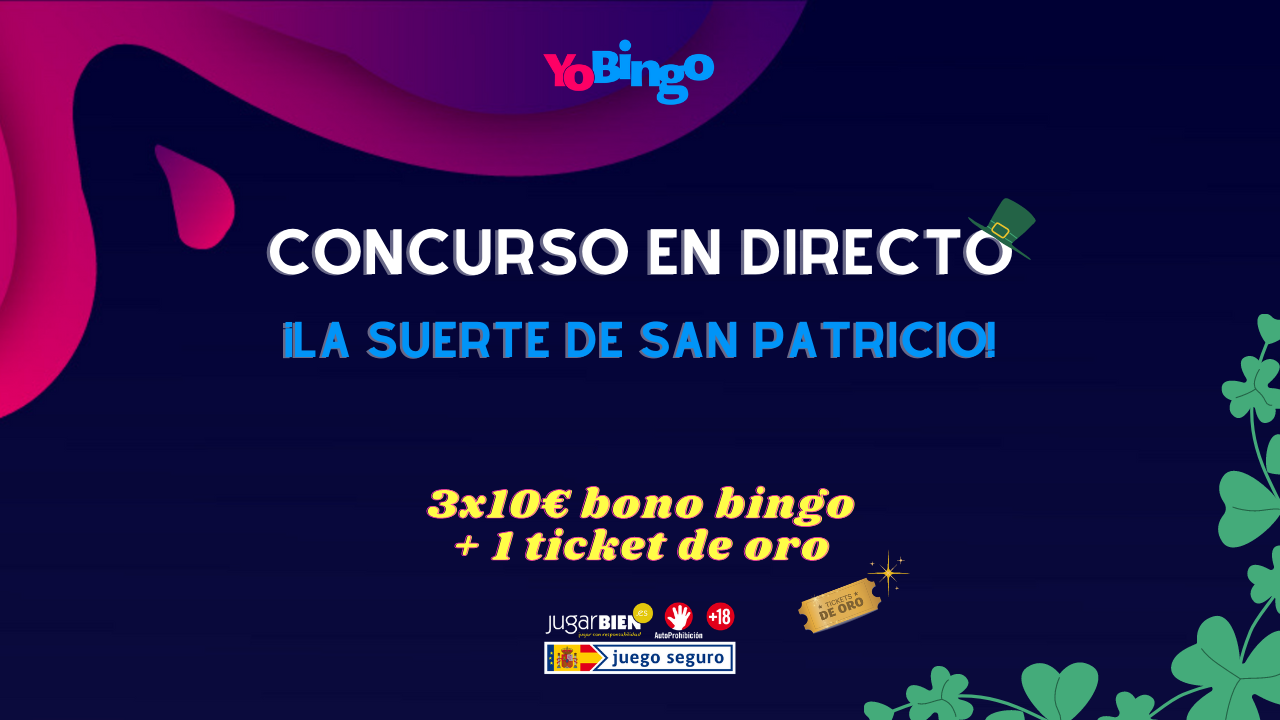 Bases concurso en directo: ¡la suerte de San Patricio! ?