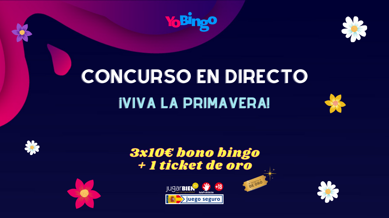 Bases concurso en directo: ¡viva la primavera!