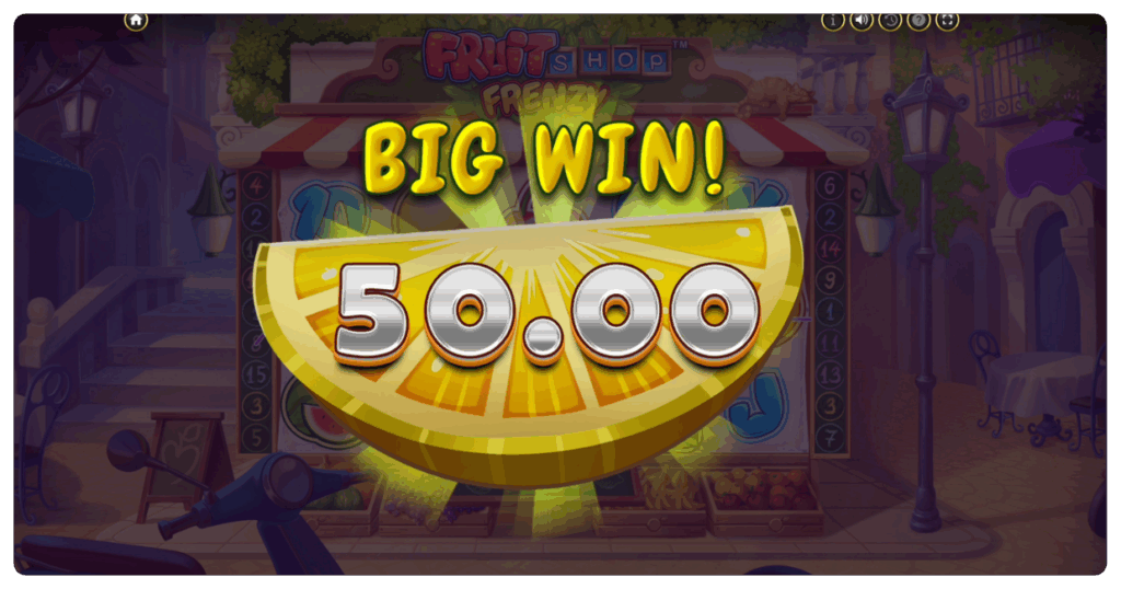Fruit Shop Frenzy Big Win