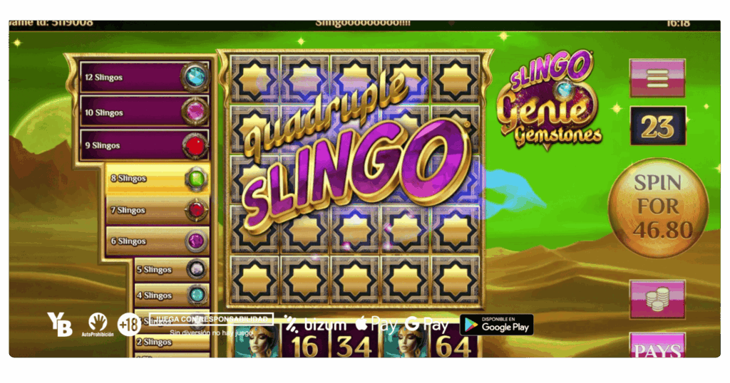 Los mejores juegos de Slingo