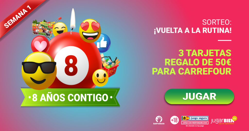 Sorteo en redes – ¡Vuelta a la rutina!