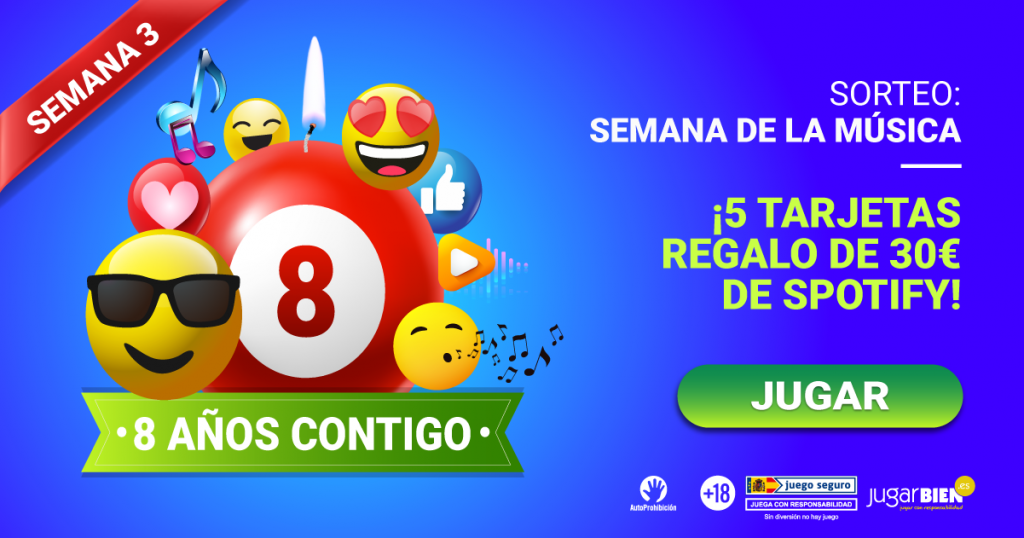 Sorteo en redes – ¡Semana de la música! ?