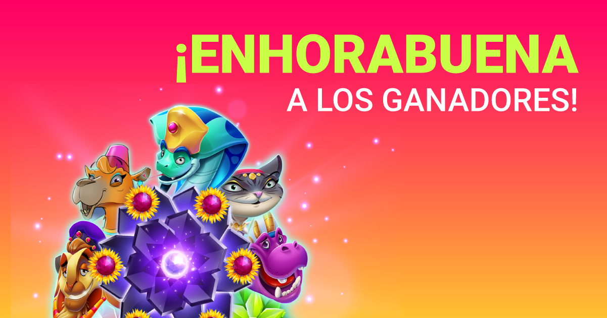 Ganadores de la promo Nuevas Tragaperras de YoBingo