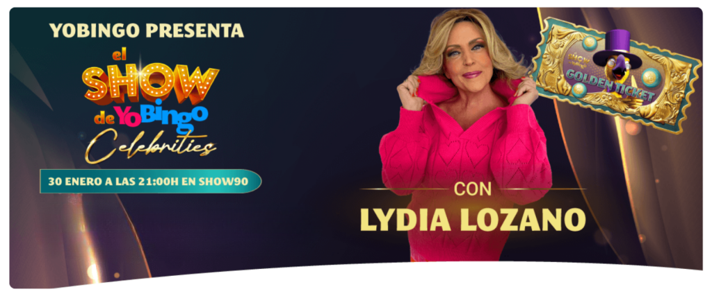 Lydia Lozano en YoBingo