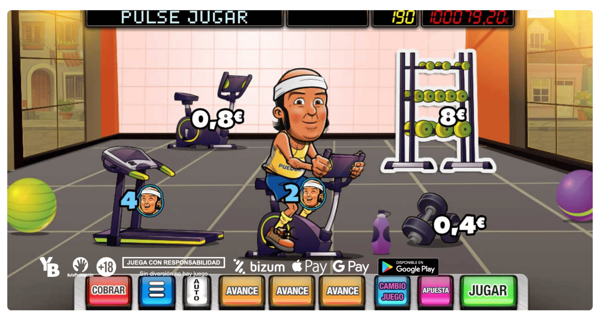 Reseña de la tragaperras Chiquito