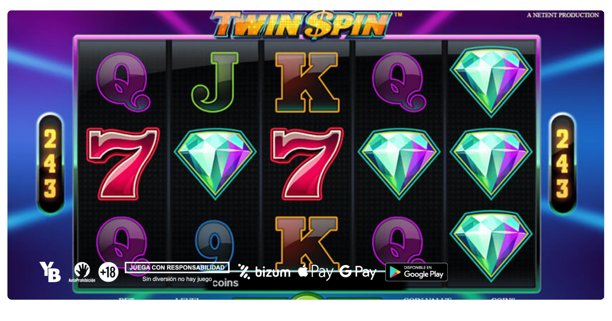 Reseña del juego – Twin Spin