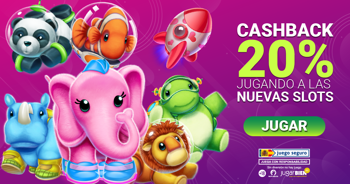 ¡Hasta 200€ de cashback con las novedades en slots!