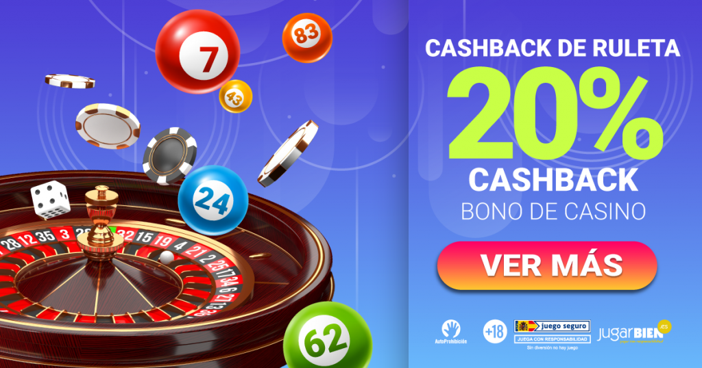 Juegos de azar con cashback en español