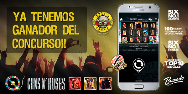 Promoción especial Tragaperras Guns N' Roses