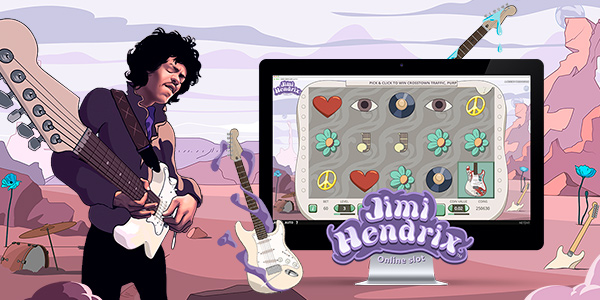 Toca un solo de premios con la tragaperras Jimi Hendrix