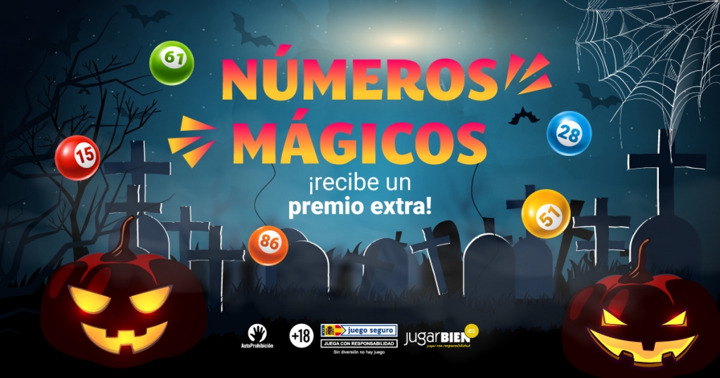 Celebra Halloween… ¡con los números mágicos! ✨