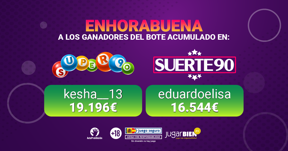 ¡En YoBingo seguimos repartiendo botes acumulados!